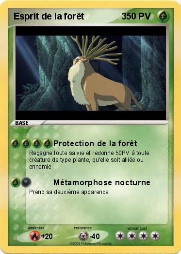 Pokemon Esprit de la forêt               3