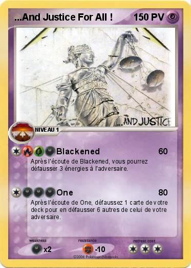 Pokemon ...And Justice For All !