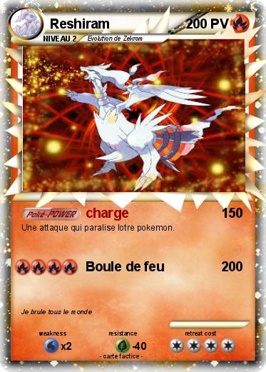 Pokemon Reshiram