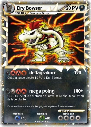 Pokemon Dry Bowser