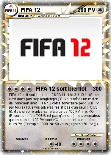 Pokemon FIFA 12