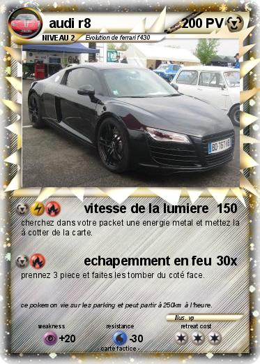 Pokemon audi r8