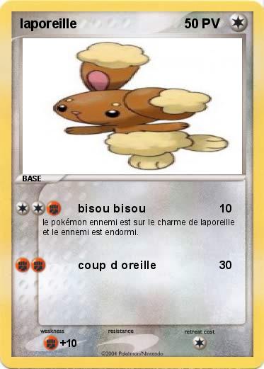 Pokemon laporeille