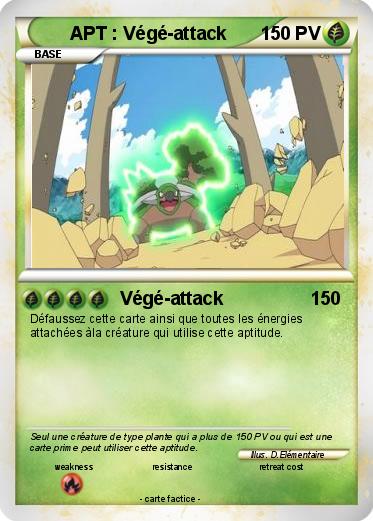 Pokemon APT : Végé-attack