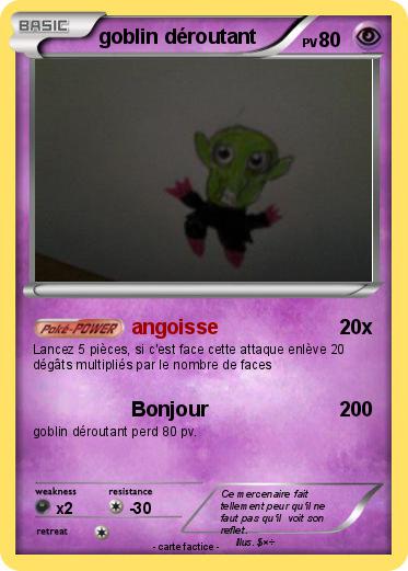 Pokemon goblin déroutant