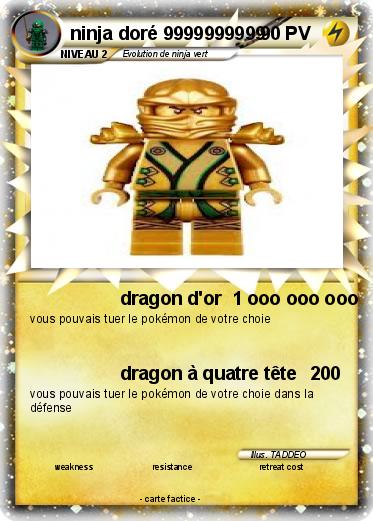 Pokemon ninja doré 9999999999
