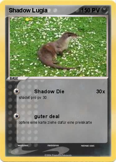 Pokemon Shadow Lugia