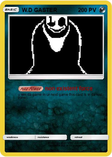 Pokemon W.D GASTER