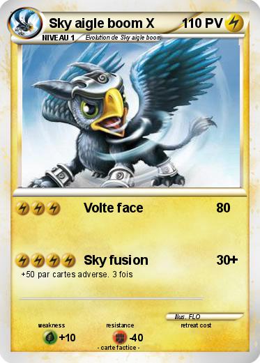 Pokemon Sky aigle boom X