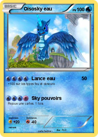 Pokemon Oisosky eau