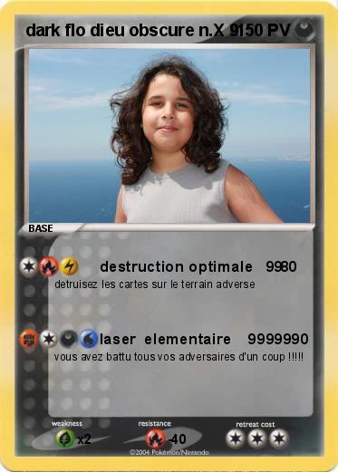 Pokemon dark flo dieu obscure n.X 9