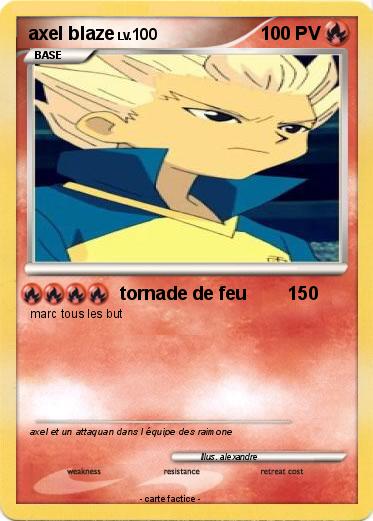 Pokemon axel blaze