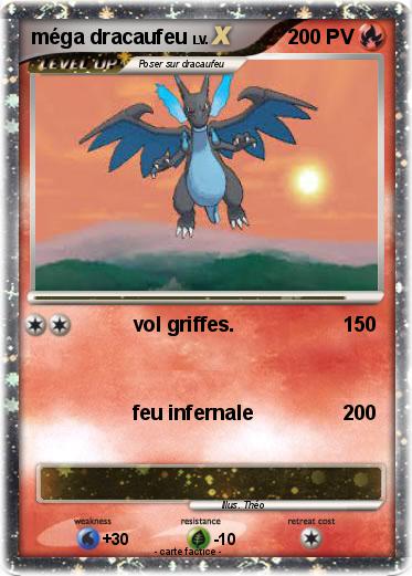 Pokemon méga dracaufeu