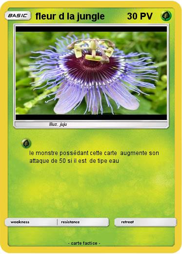 Pokemon fleur d la jungle
