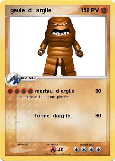 Pokemon  geule  d   argile 