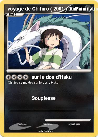 Pokemon voyage de Chihiro ( 2001 ) film animation