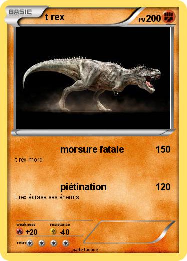 Pokemon t rex