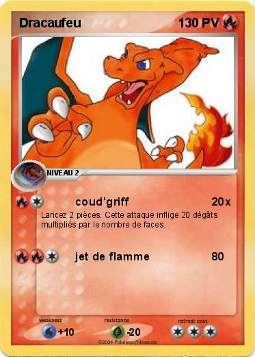 Pokemon Dracaufeu