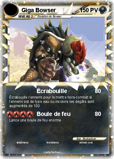 Pokemon Giga Bowser