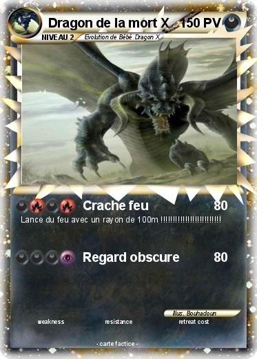Pokemon Dragon de la mort X