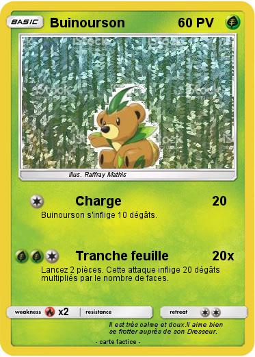 Pokemon Buinourson