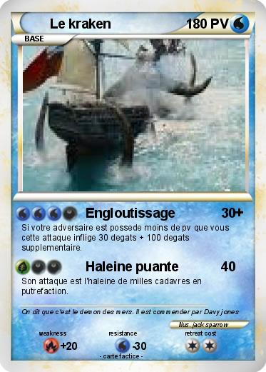 Pokemon Le kraken