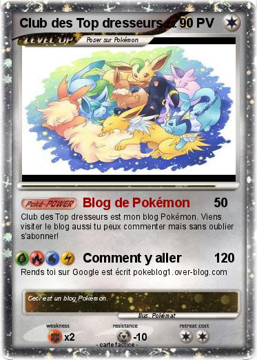 Pokemon Club des Top dresseurs