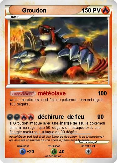 Pokemon Groudon