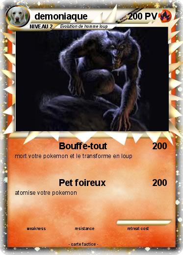 Pokemon demoniaque