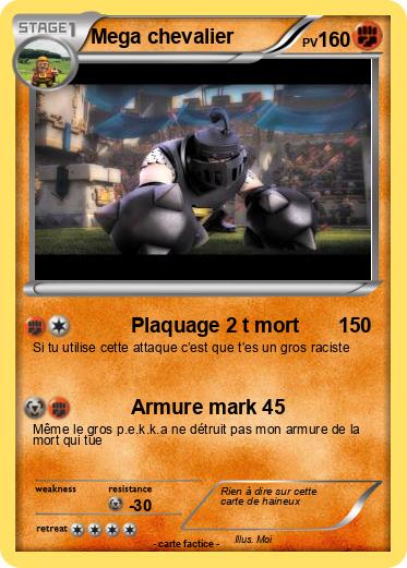 Pokemon Mega chevalier