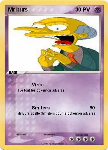 Pokemon Mr burs 