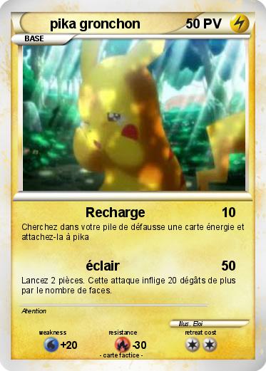 Pokemon pika gronchon