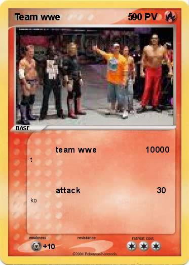 Pokemon Team wwe                          5