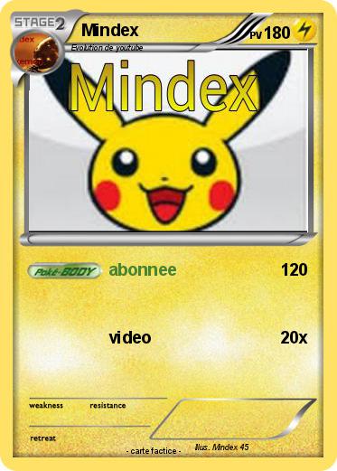 Pokemon Mindex