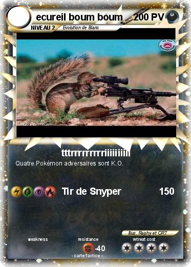 Pokemon ecureil boum boum