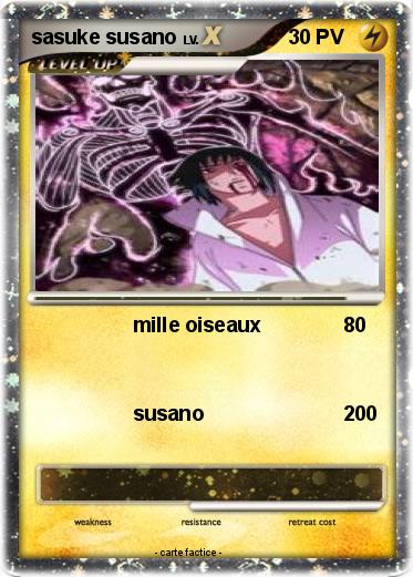Pokemon sasuke susano