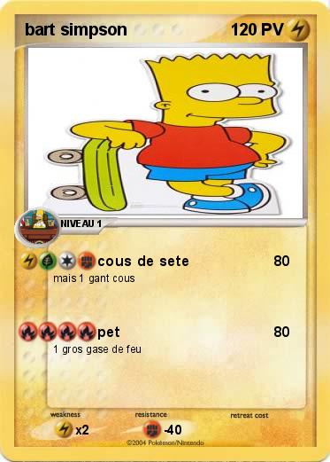 Pokemon bart simpson