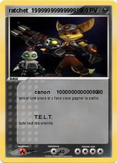 Pokemon ratchet  1999999999999999