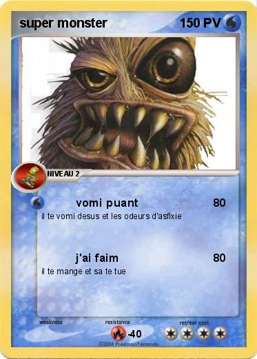 Pokemon super monster