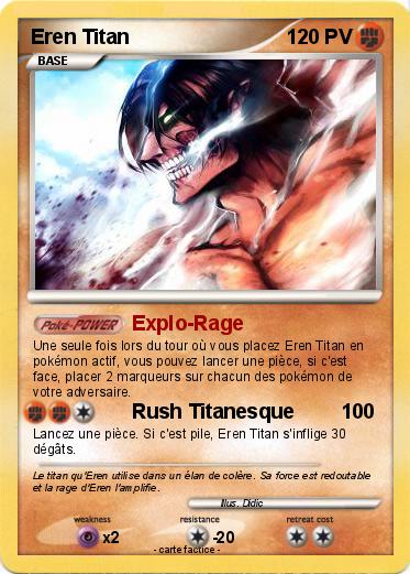 Pokemon Eren Titan