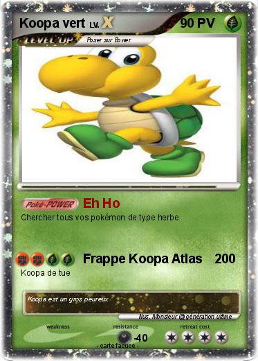 Pokemon Koopa vert