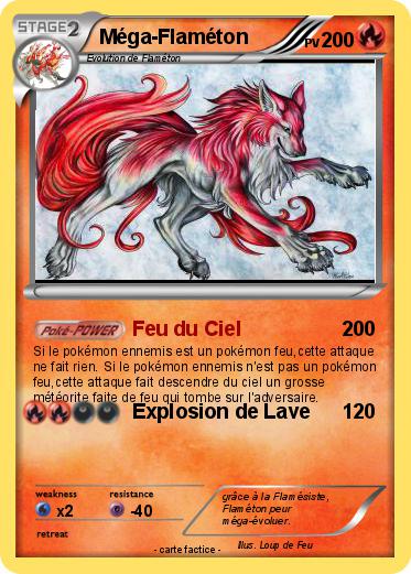 Pokemon Méga-Flaméton