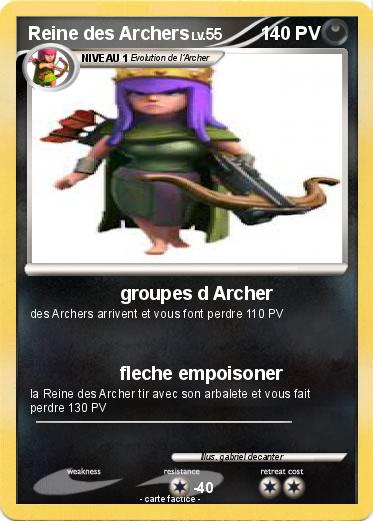 Pokemon Reine des Archers