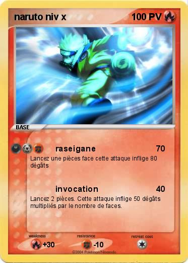 Pokemon naruto niv x