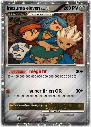 Pokemon inazuma eleven