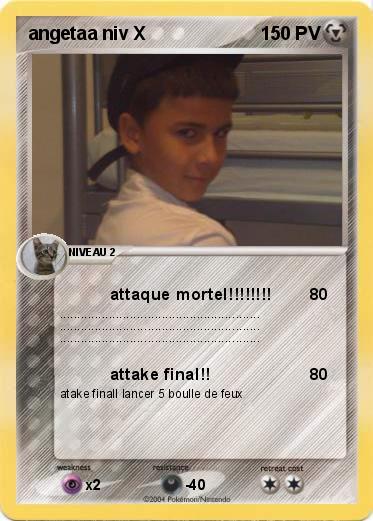 Pokemon angetaa niv X