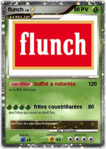Pokemon flunch
