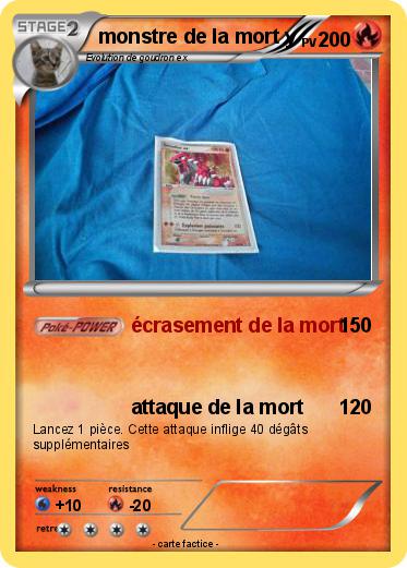 Pokemon monstre de la mort y
