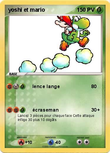Pokemon yoshi et mario