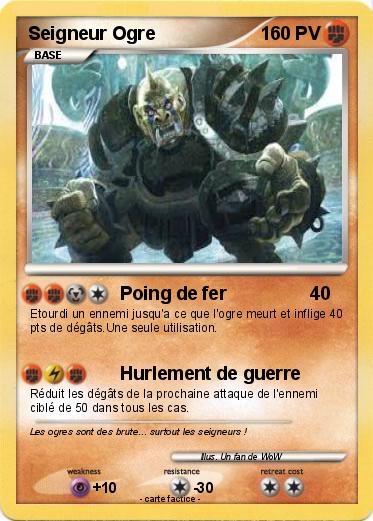 Pokemon Seigneur Ogre